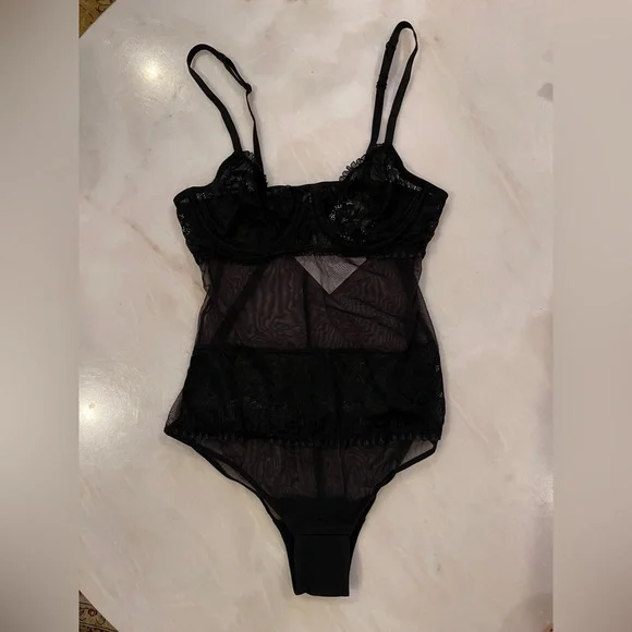 La Perla Studio Black Bodysuit 34 B NWT - Picture 3 of 8
